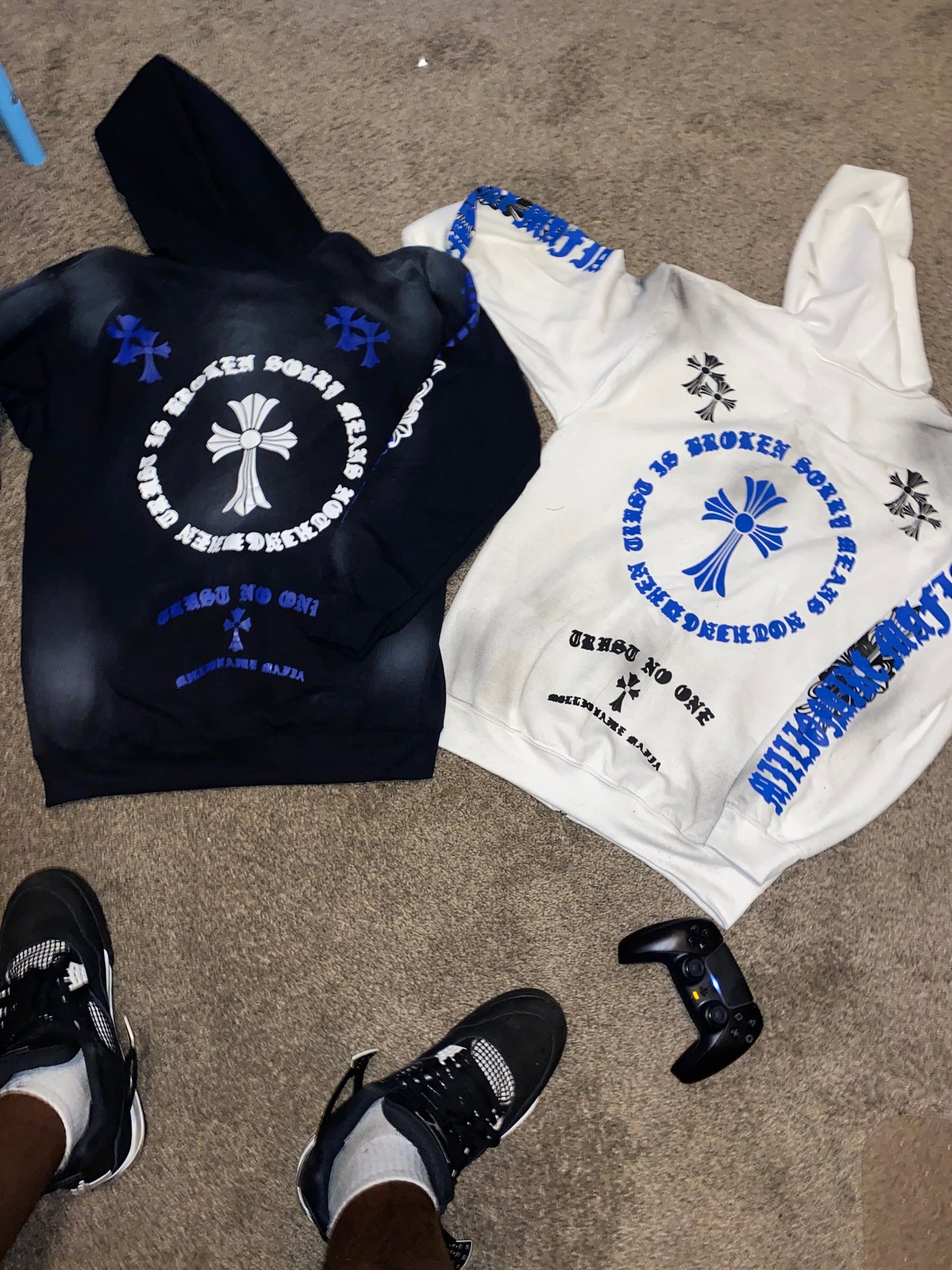 [MM] TrustNo1 Washed Zipup Hoodies